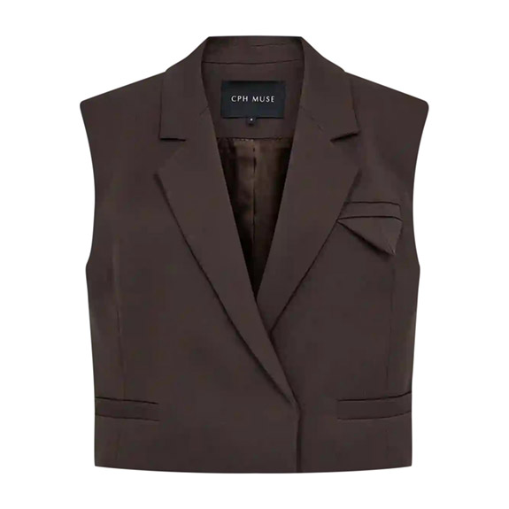 CM Short Waistcoat Mulch COPENHAGEN MUSE