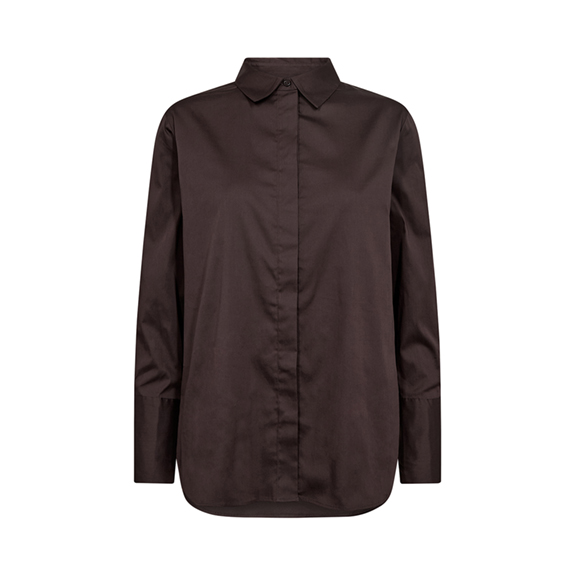Skjorta Isla Solid 7 Dark LEVETE ROOM