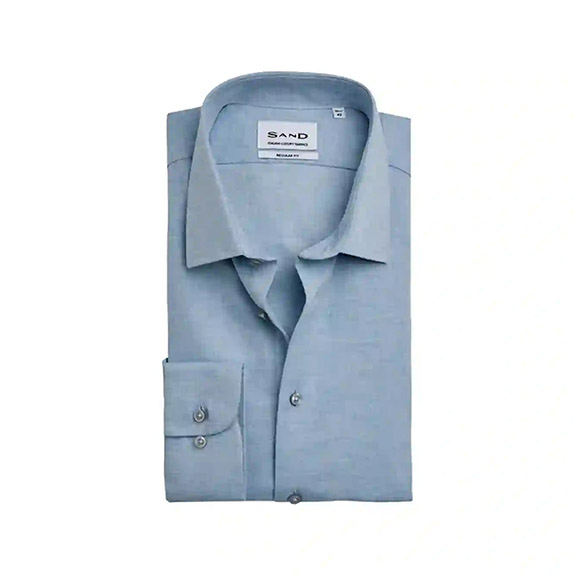 Skjorta State Soft 8087 Bl Melange SAND