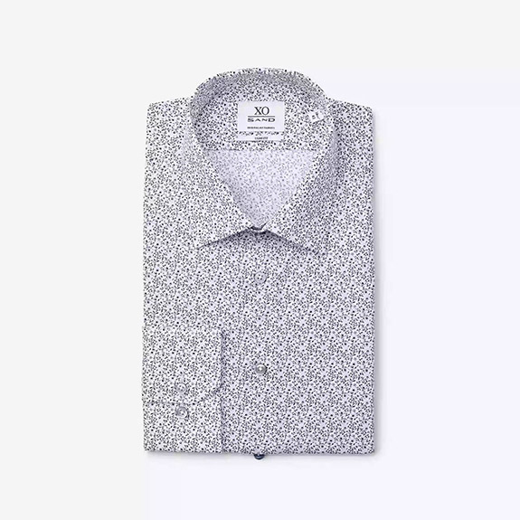 State N2 Shirts Cotton White Pattern
