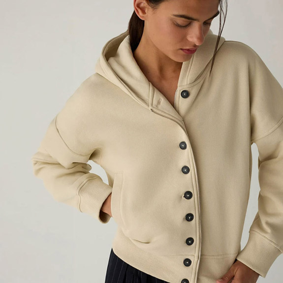 Sweatshirt Chiara Ecru LAAGAM