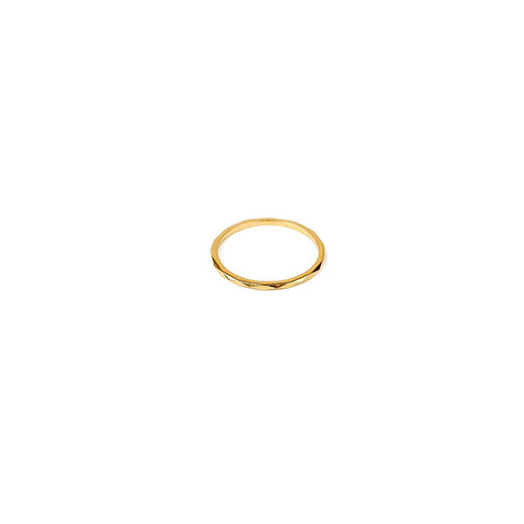 Tiny Ultrathin Ring Gold