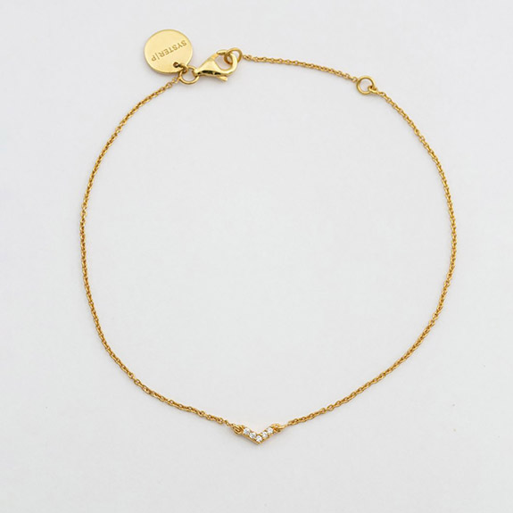 Mini Arrow Bracelet Gold