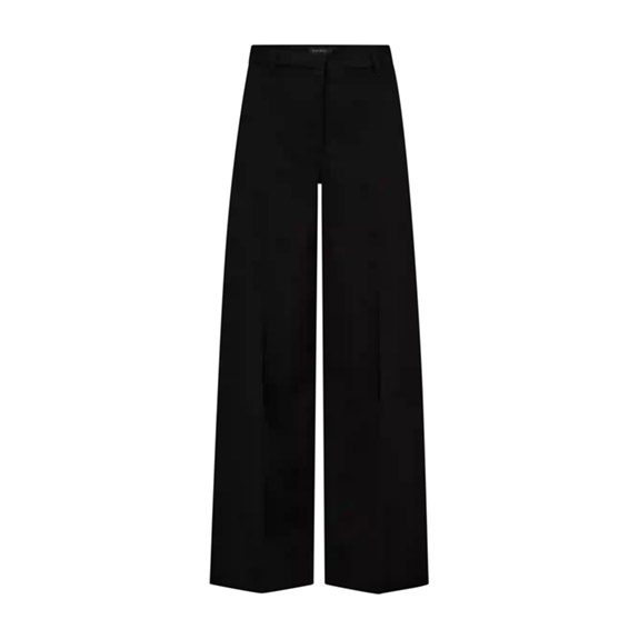 Tailor Pants Black Flat Front COPENHAGEN MUSE