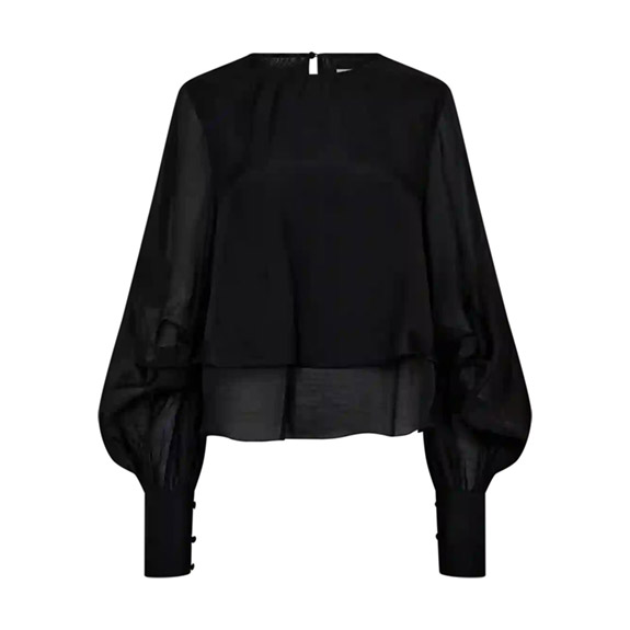 Tilly Blouse Black CPH MUSE