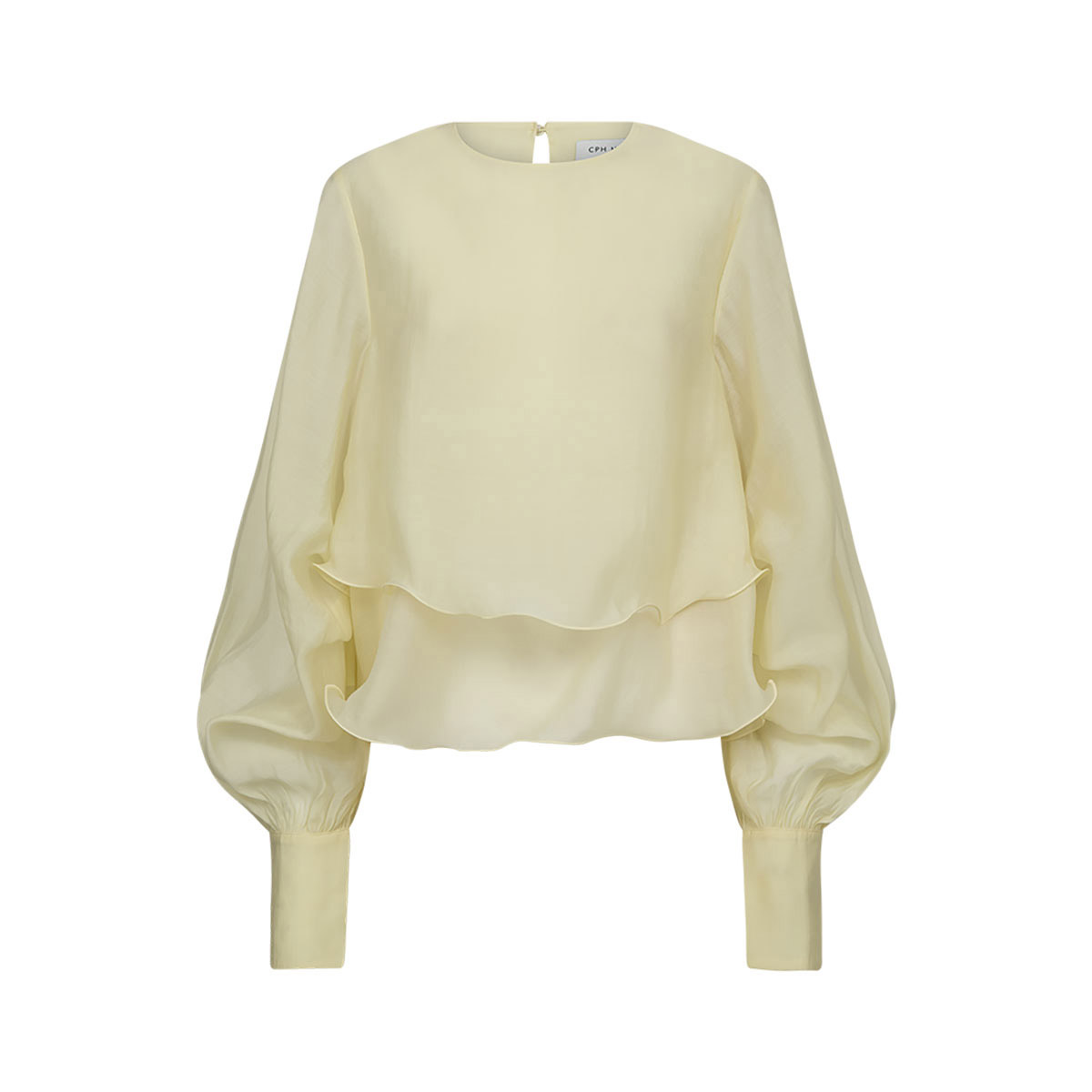 Tilly Blouse Green Essence CPH MUSE