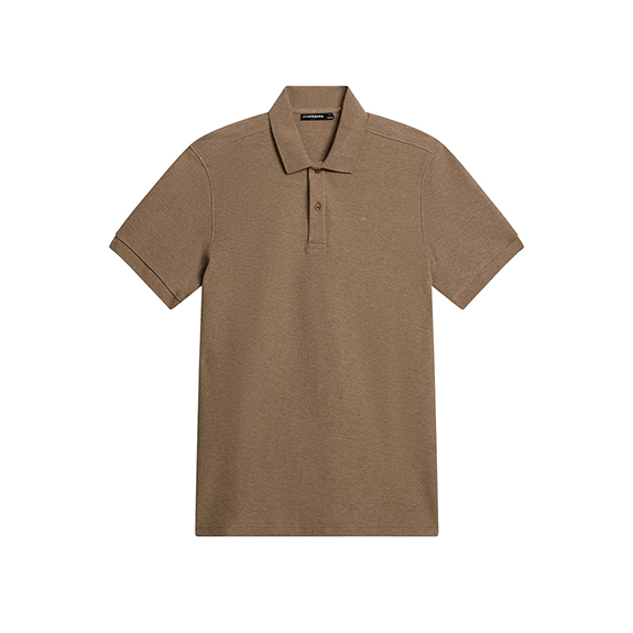 Tony Polo Shirt Batik Khaki Melange