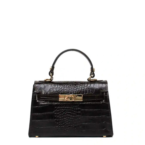 Trento Croco Dark Brown LATALIA