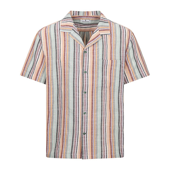 Tristan SS Shirt Multi Stripe URBAN PIONEERS