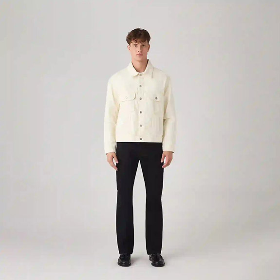 TRUCKER W ECRU SABURO