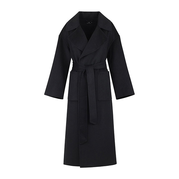 Kappa Ulla Coat Black URBAN PIONEERS