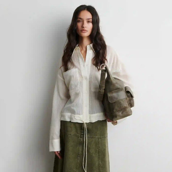 Valaia Shirt Egret SECOND FEMALE