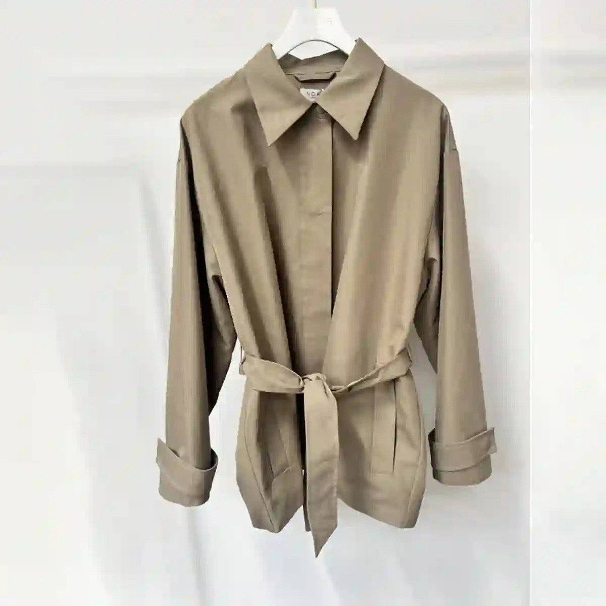 Vanja Trenchcoat Short Beige NORR