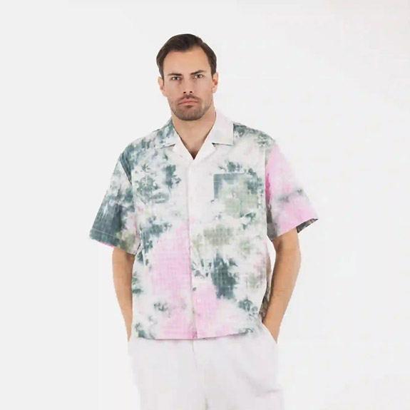 Venzai Shirt Green URBAN PIONEERS