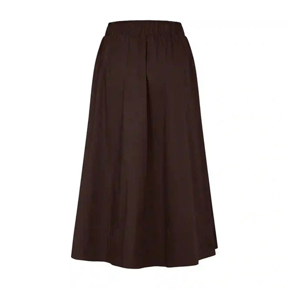 Vilma Skirt Dark Brown LA ROUGE