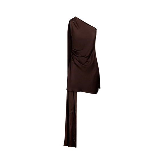 Zaha Dress Black Coffee URBAN PIONEERS