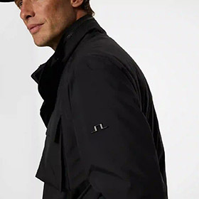 Aiden 2L Padded Jacket Black J LINDEBERG - bild 3
