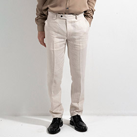 Airo Linen Trousers Nature - bild 1
