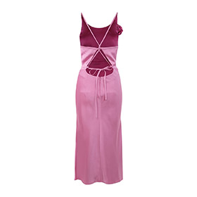Alina Dress Sashet Pink - bild 2