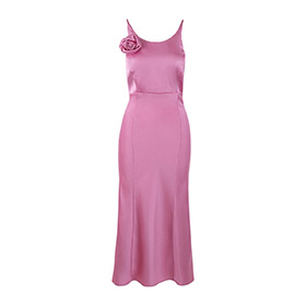 Alina Dress Sashet Pink - bild 1