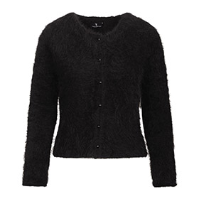 Alpaca Ull Cardigan Black URBAN PIONEERS - bild 1