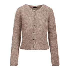 Alpaca Ull Cardigan Dk Sand URBAN PIONEERS - bild 1