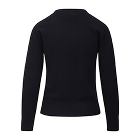 Bailey Crew Stcikad Merino  Black URBAN - bild 2
