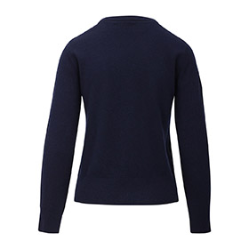 Bailey Crew Stcikad Merino  Navy URBAN PIONEERS - bild 2