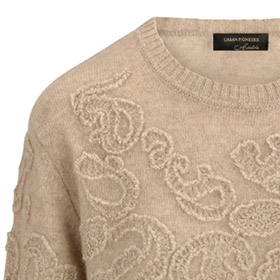 Barbara Cashmere Sweater Light Sand URBAN PIONEERS - bild 4