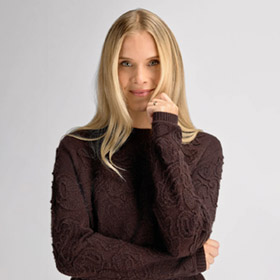 Barbara Sweater Coffee URBAN PIONEERS - bild 3
