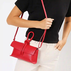 Barletta Clutch Red LATALIA - bild 2