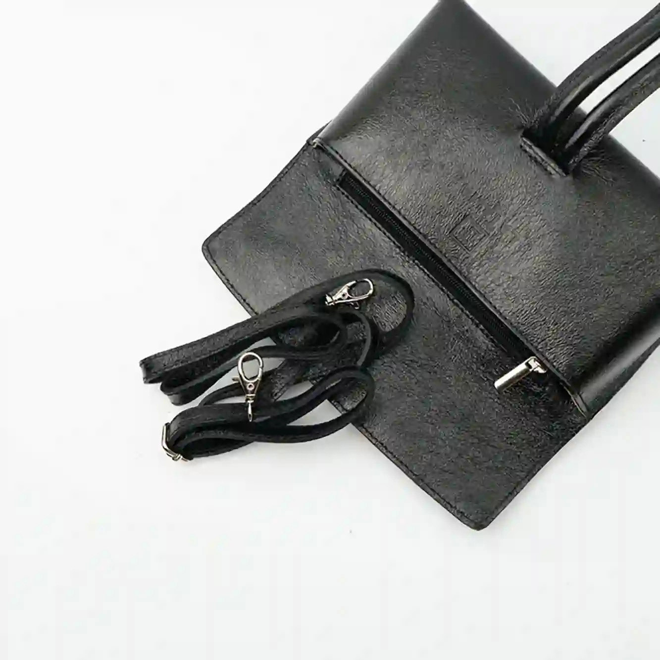 Barletta Clutch Shiny Black LATALIA - bild 2