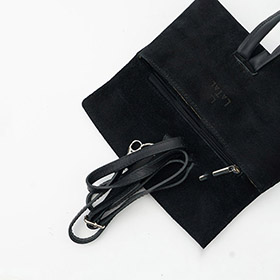 Barletta Clutch Suede Black LATALIA - bild 3