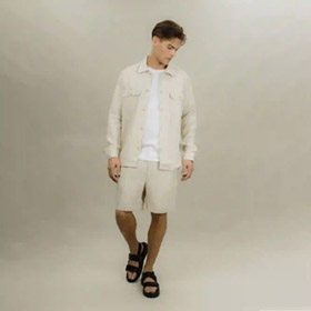 Bartotlo Shorts Light Sand URBAN PIONEERS - bild 2