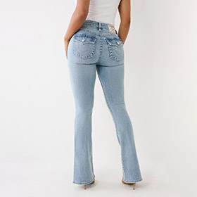 Becca Mid Rise Boot Cut Flap Peak Spot - bild 2