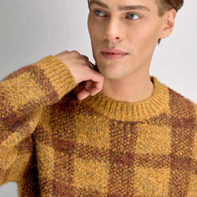 Belluno Overshirt Navy Check URBAN PIONEERS - bild 2