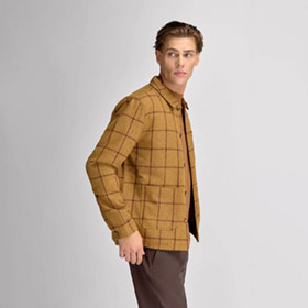 Benedict Wool Overshirt Check URBAN PIONEERS - bild 2