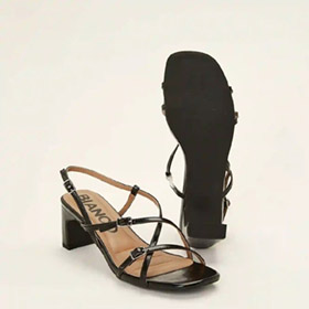 Biadina Strappy Sandal Black BIANCO - bild 3