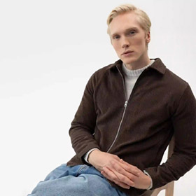 Birger Cord Jacket Chocolate HOLEBROOK - bild 1