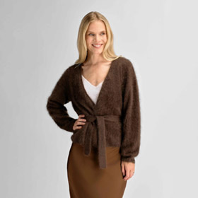 Boudica Cardigan Mocha URPAN PIONEERS - bild 3