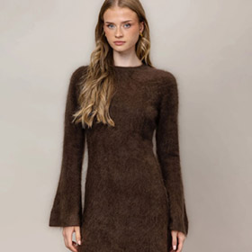 Boudica Dress Mocha URBAN PIONEERS - bild 2