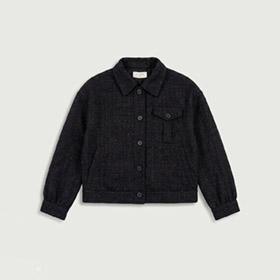 Camil Bomber Jacket Black NORR - bild 3