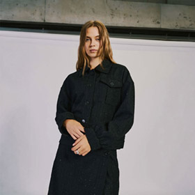 Camil Bomber Jacket Black NORR - bild 1