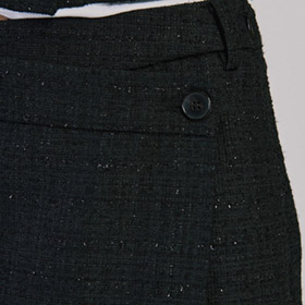 Camil short Skirt Black NORR - bild 3