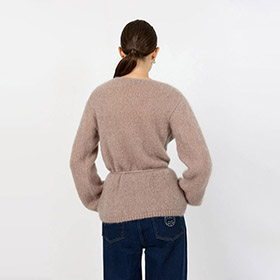 Cardigan Noreen Beige LEVETE ROOM - bild 2