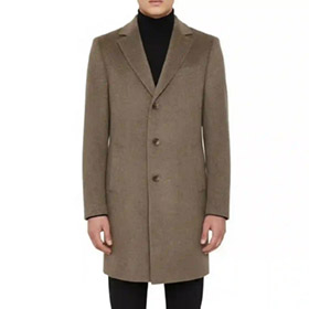 Cashmere Coat Sultan Tech Brunmelange SAND - bild 2