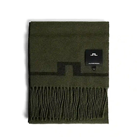 Champ Double Sided Scarf Forrest Green J LINDEBERG - bild 1