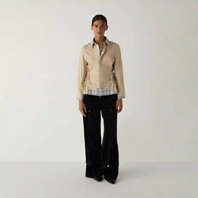 Chapell Shirt Beige Squeared LAAGAM - bild 4