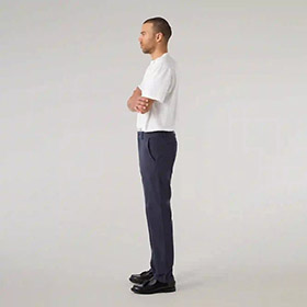Chinos Russel Navy SABURO - bild 2