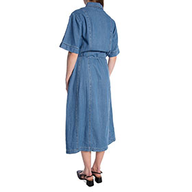 Christy Midi Dress Light Blue SOFT REBELS - bild 2